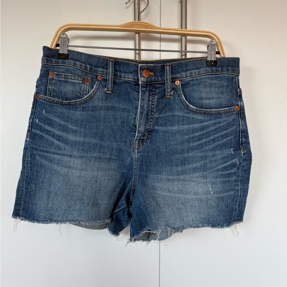 Madewell High Rise Denim Cut Off Shorts - Sz 30